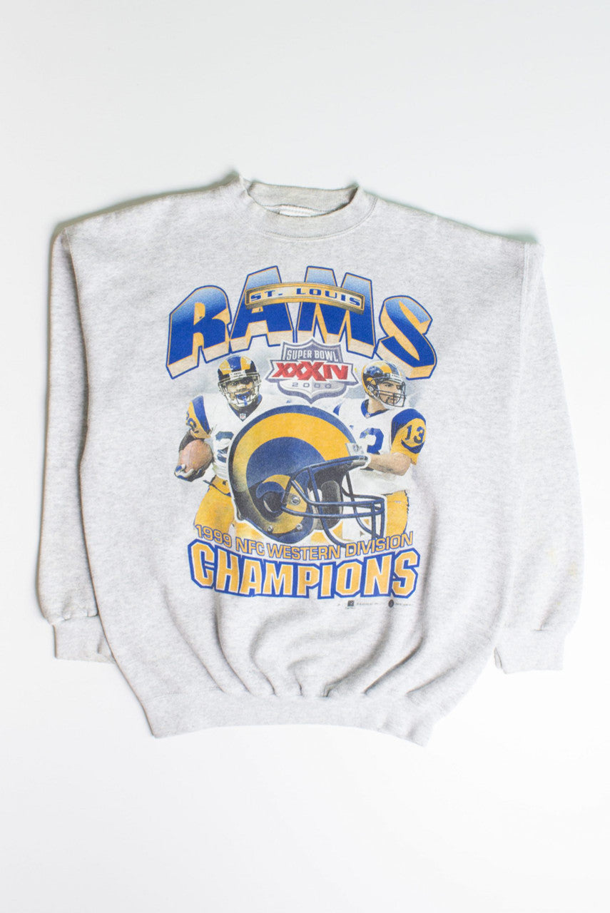Vintage St. Louis Rams Super Bowl XXXIV Sweatshirt (1999)