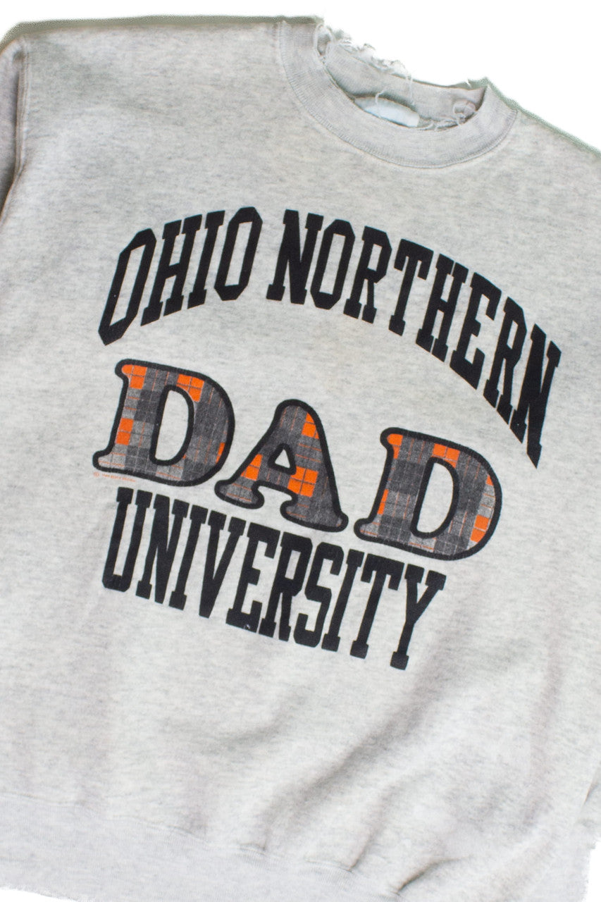 Vintage Ohio Northern University Dad Sweatshirt (1990s)