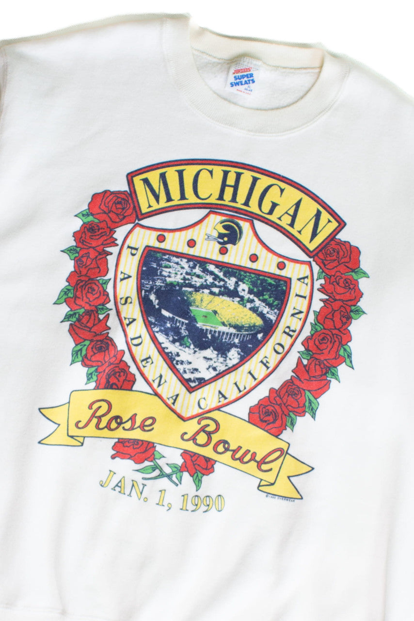 Vintage Michigan Rose Bowl Sweatshirt (1990)