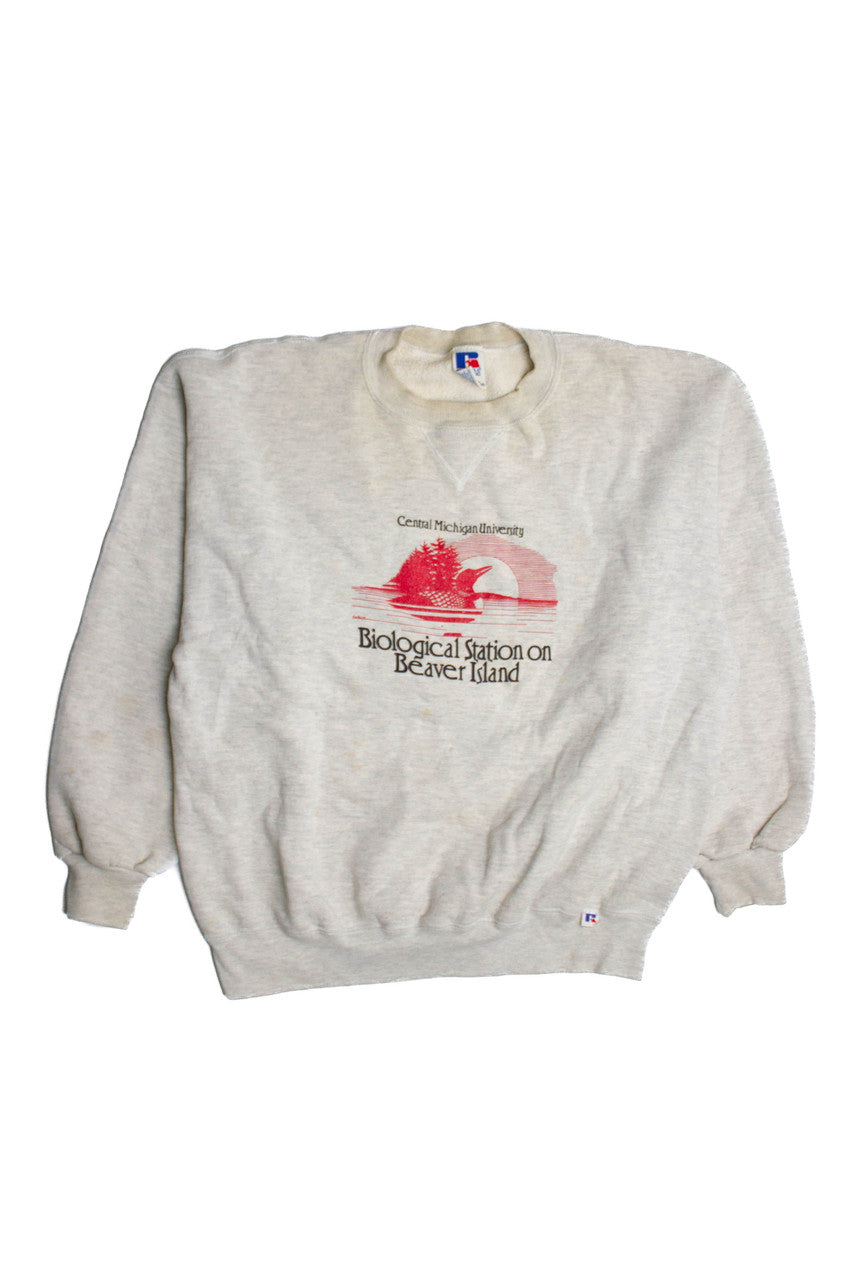 Vintage Michigan University Beaver Island Sweatshirt