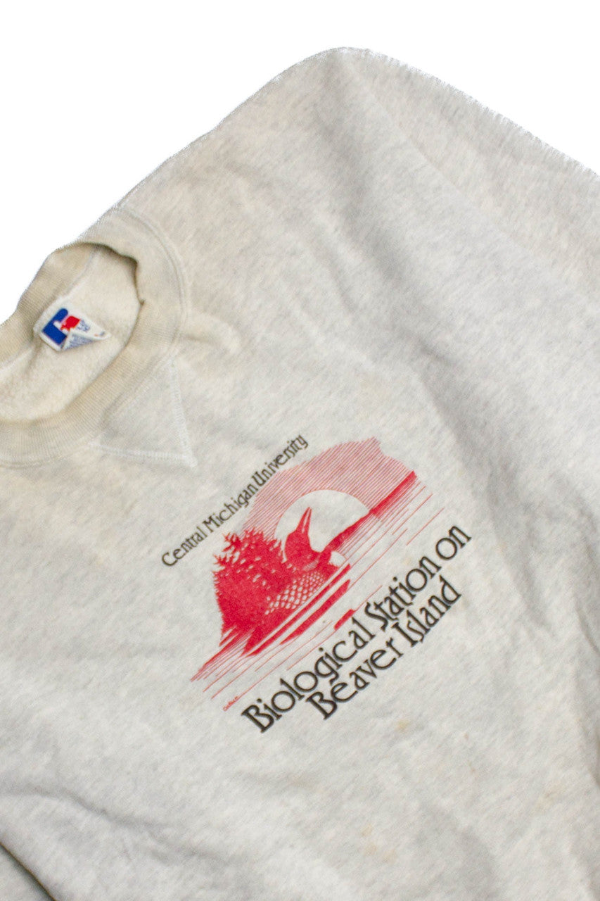 Vintage Michigan University Beaver Island Sweatshirt