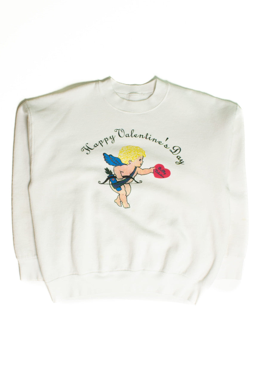Vintage Happy Valentine's Day Sweatshirt (1990s)