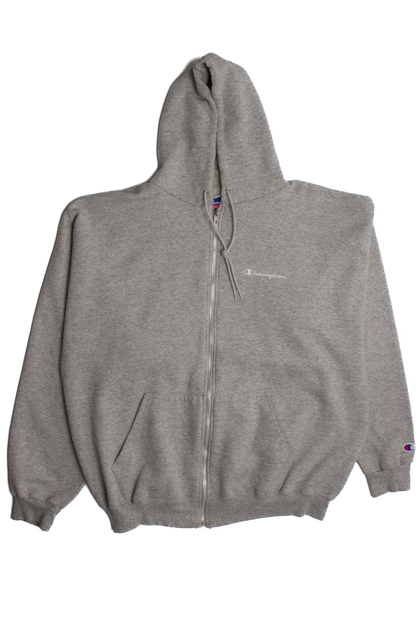 Vintage Champion Zip-Up Sweatshirt (1990s) 8350
