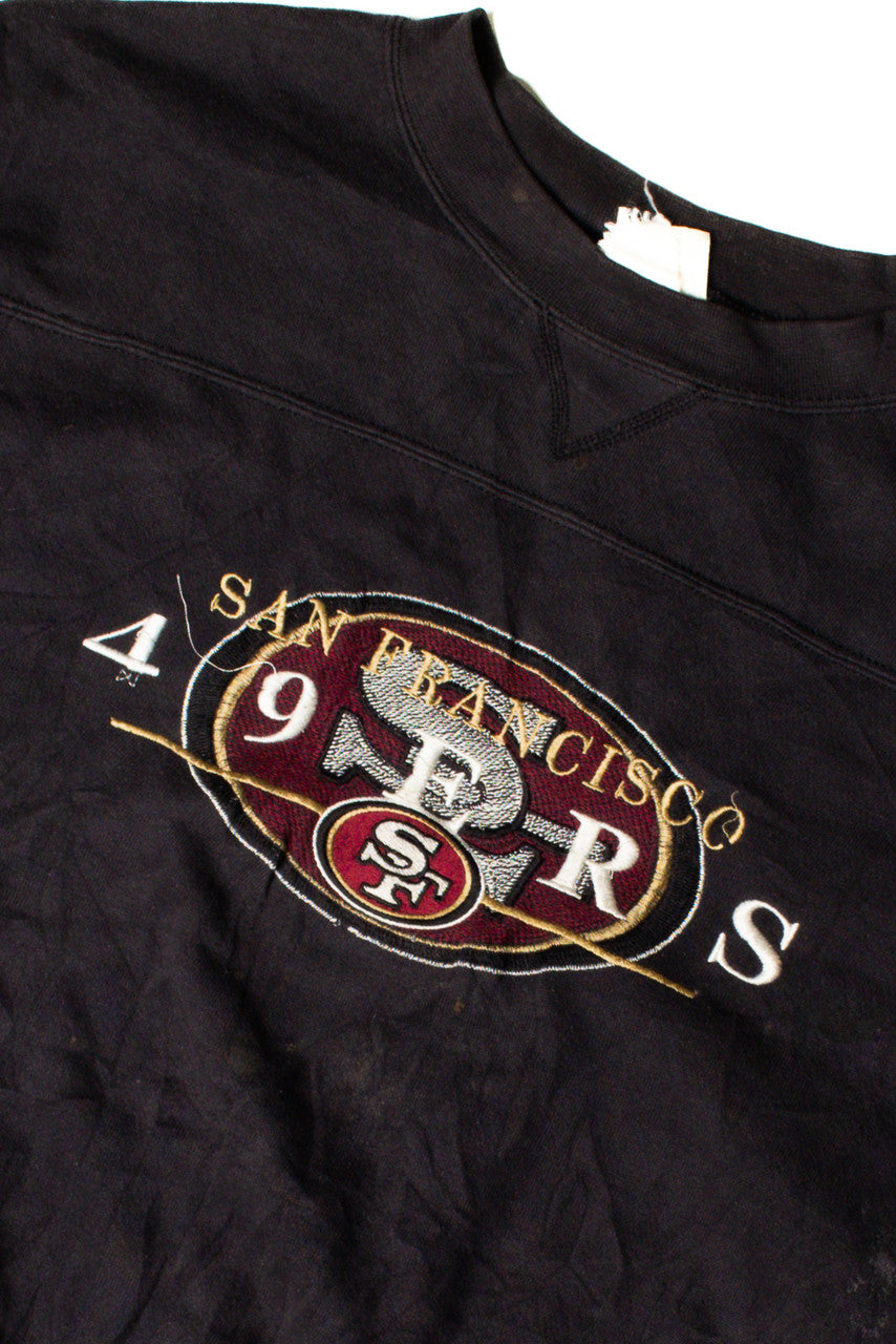 Black San Francisco 49ers Sweatshirt