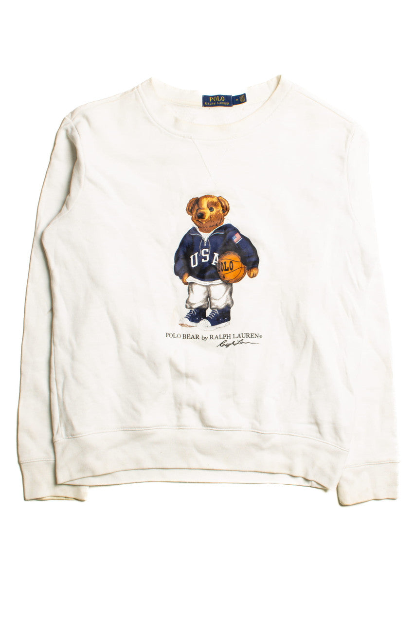 USA Basketball Bear Polo By Ralph Lauren Sweatshirt