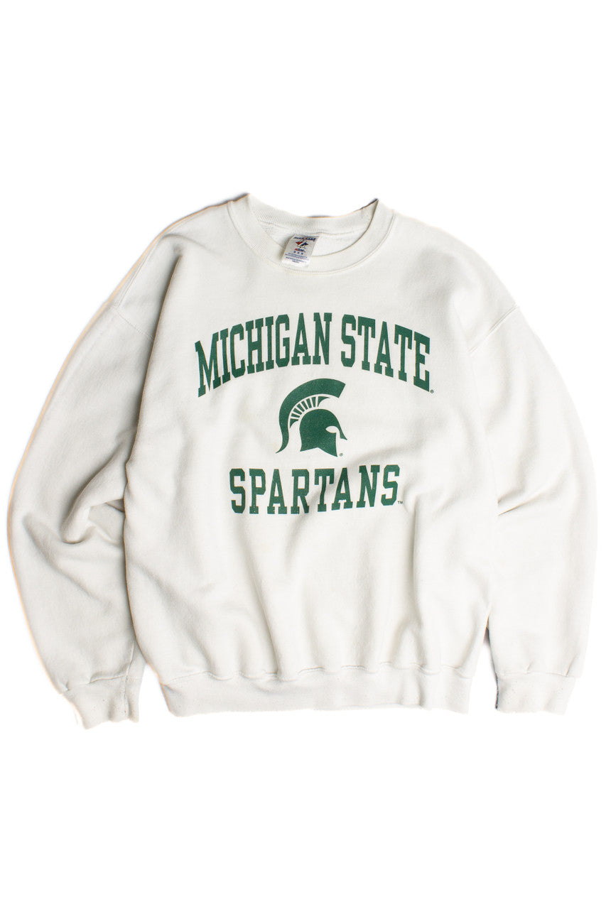 Vintage Michigan Spartans Sweatshirt (1990s) 8592