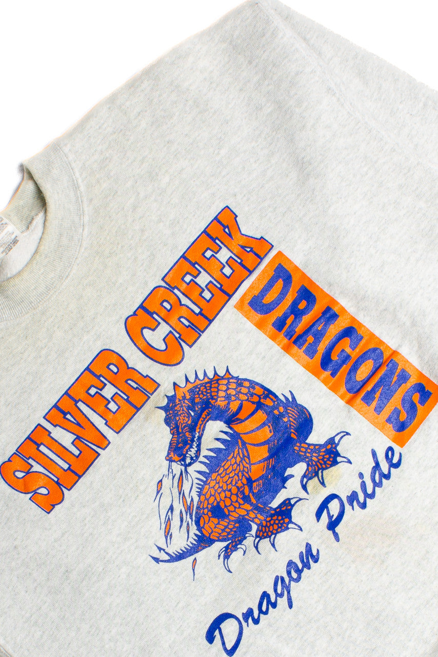 Vintage Silver Creek Dragon Pride Sweatshirt 8637