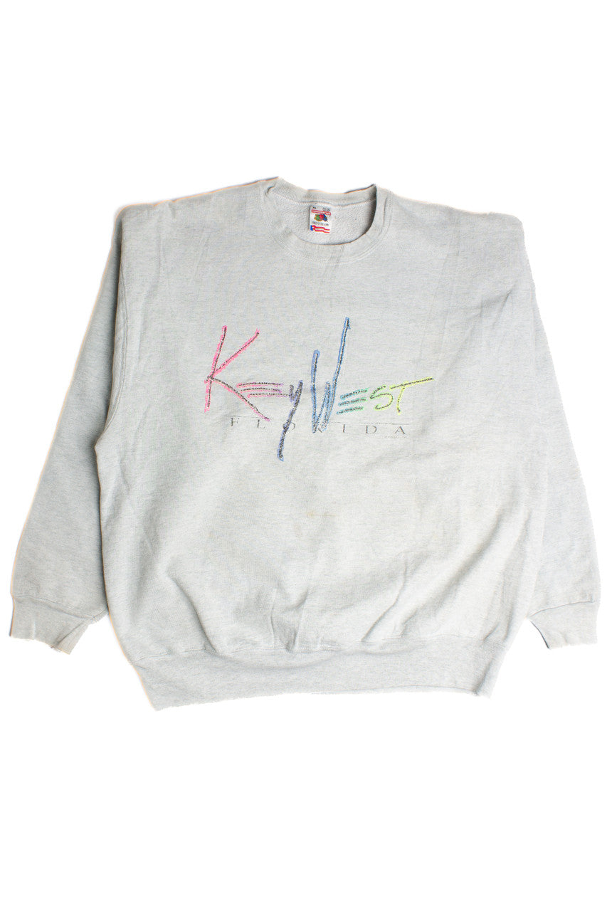 Vintage Key West Sweatshirt (1980s) 8647