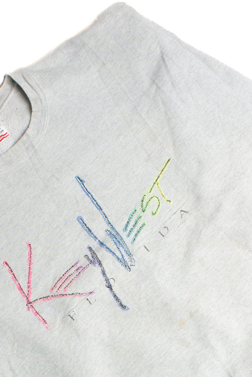 Vintage Key West Sweatshirt (1980s) 8647