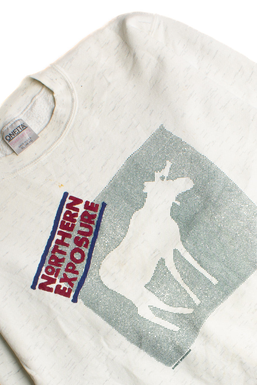 Vintage Northern Exposure Moose Sweatshirt (1980s) 8674