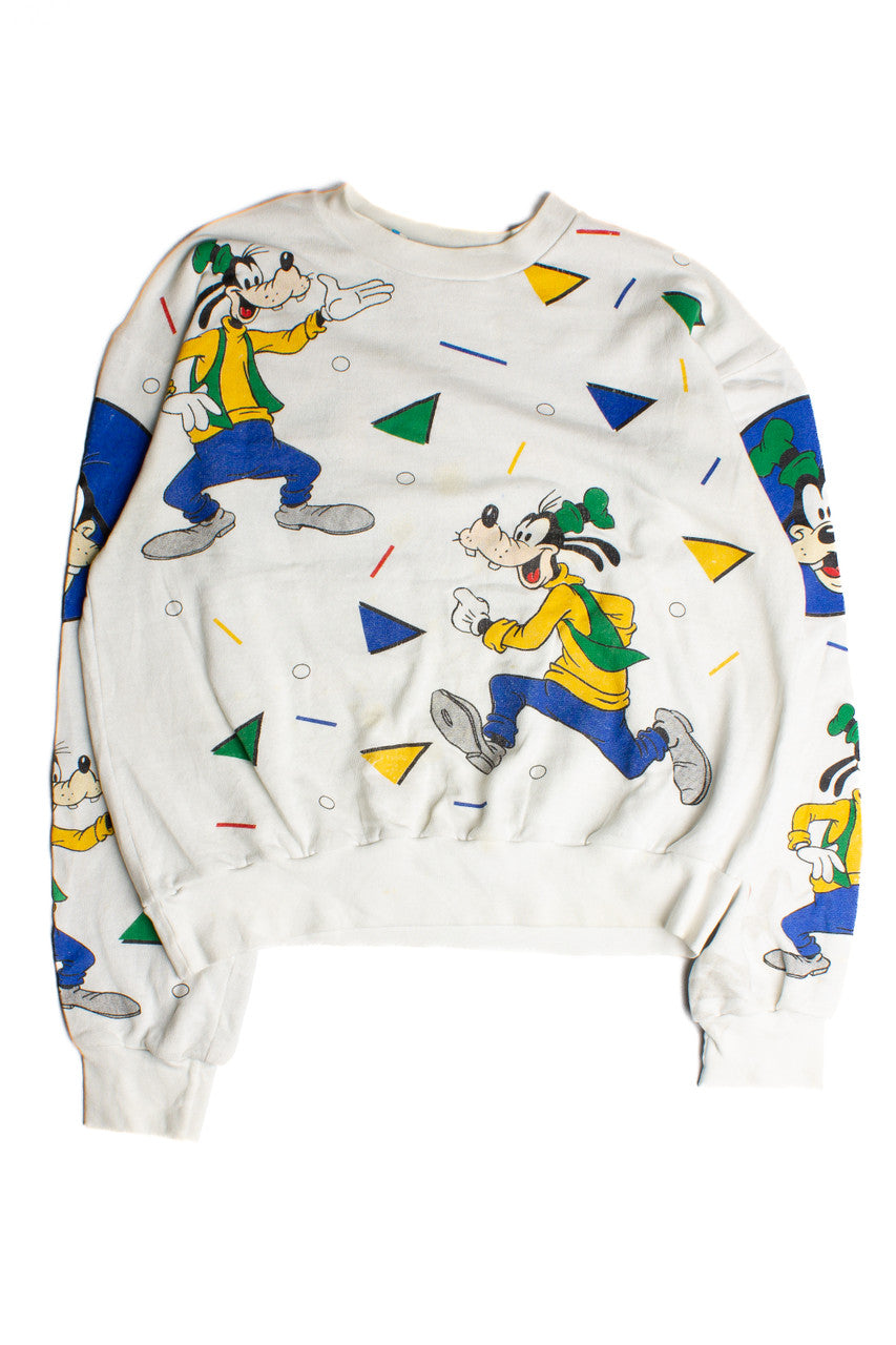 Vintage Disney Goofy AOP Sweatshirt (1990s) 8682