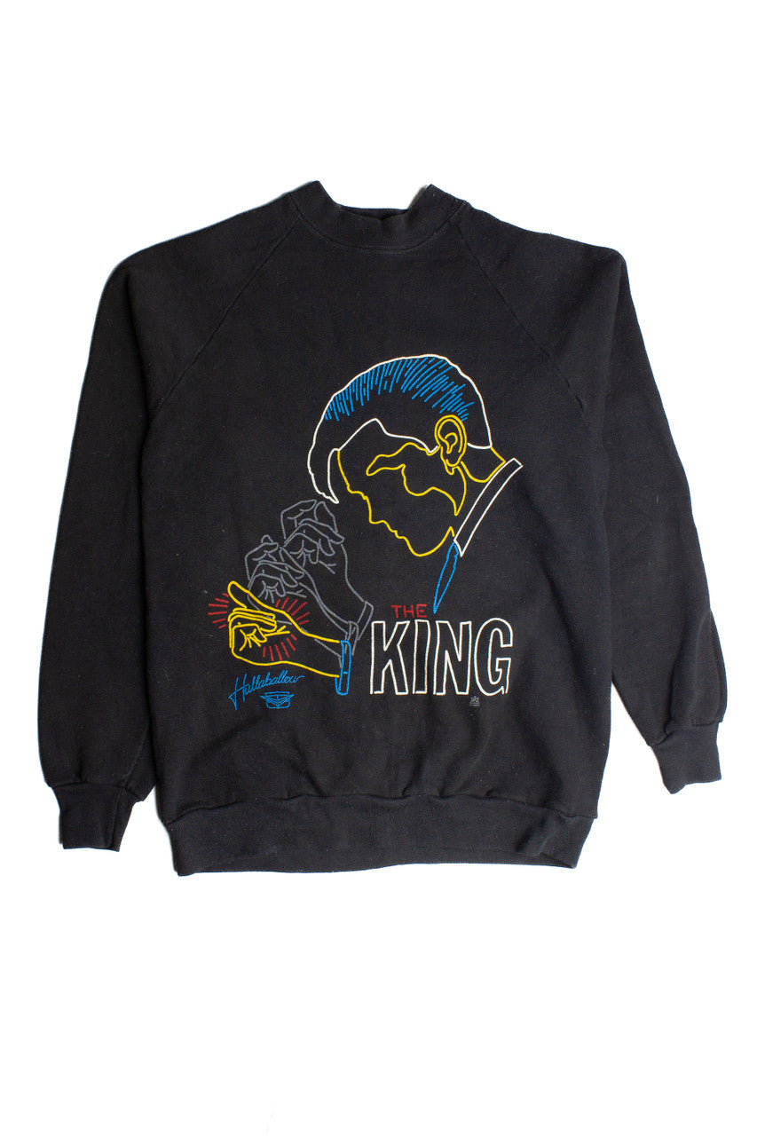 Vintage The King Elvis Sweatshirt (1980s) 8727