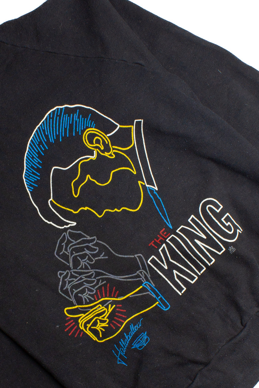 Vintage The King Elvis Sweatshirt (1980s) 8727