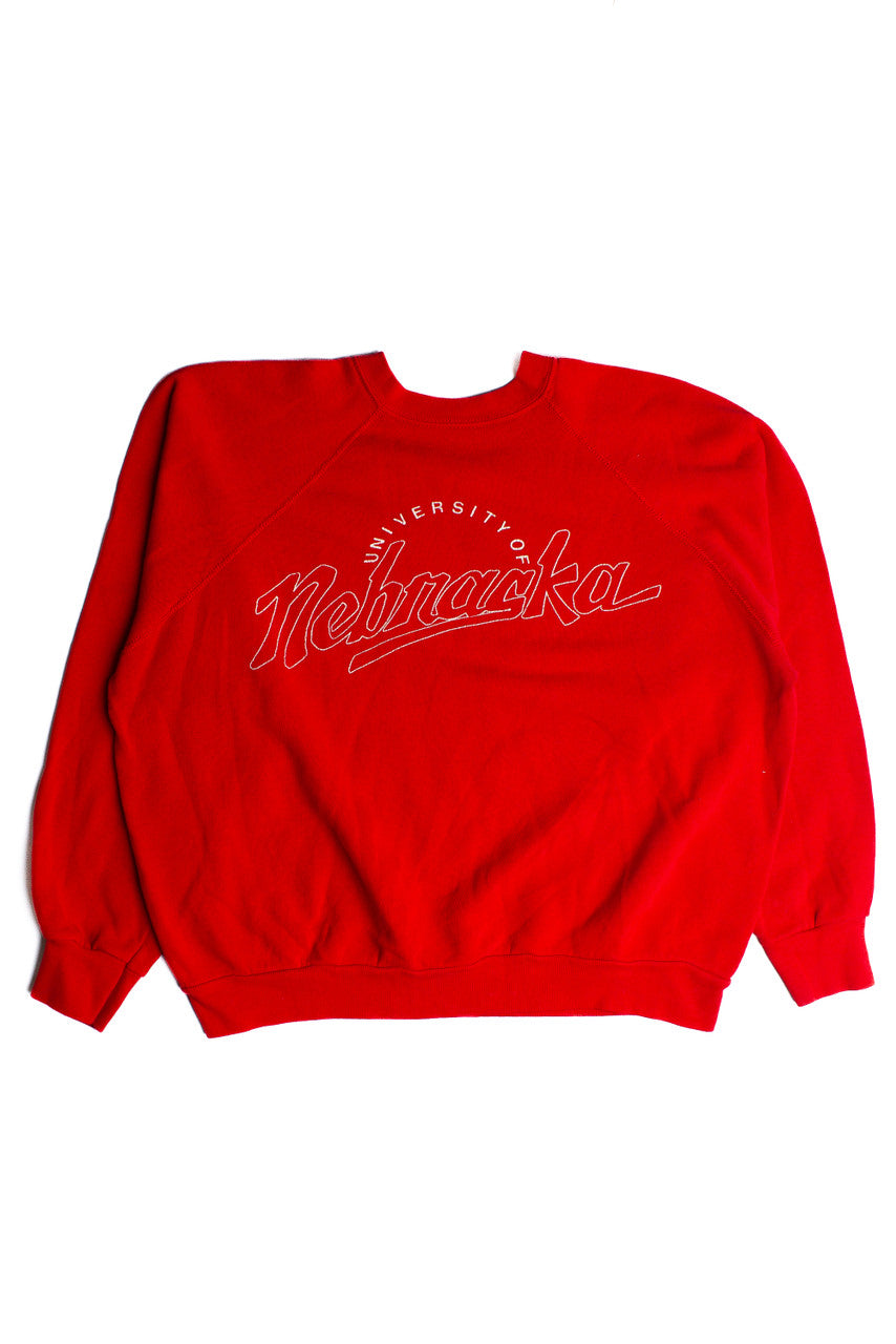 Vintage University Of Nebraska Sweatshirt (1980s) 8738