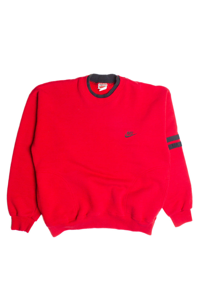 Vintage Nike Sweatshirt With Pockets (1990s) 8761