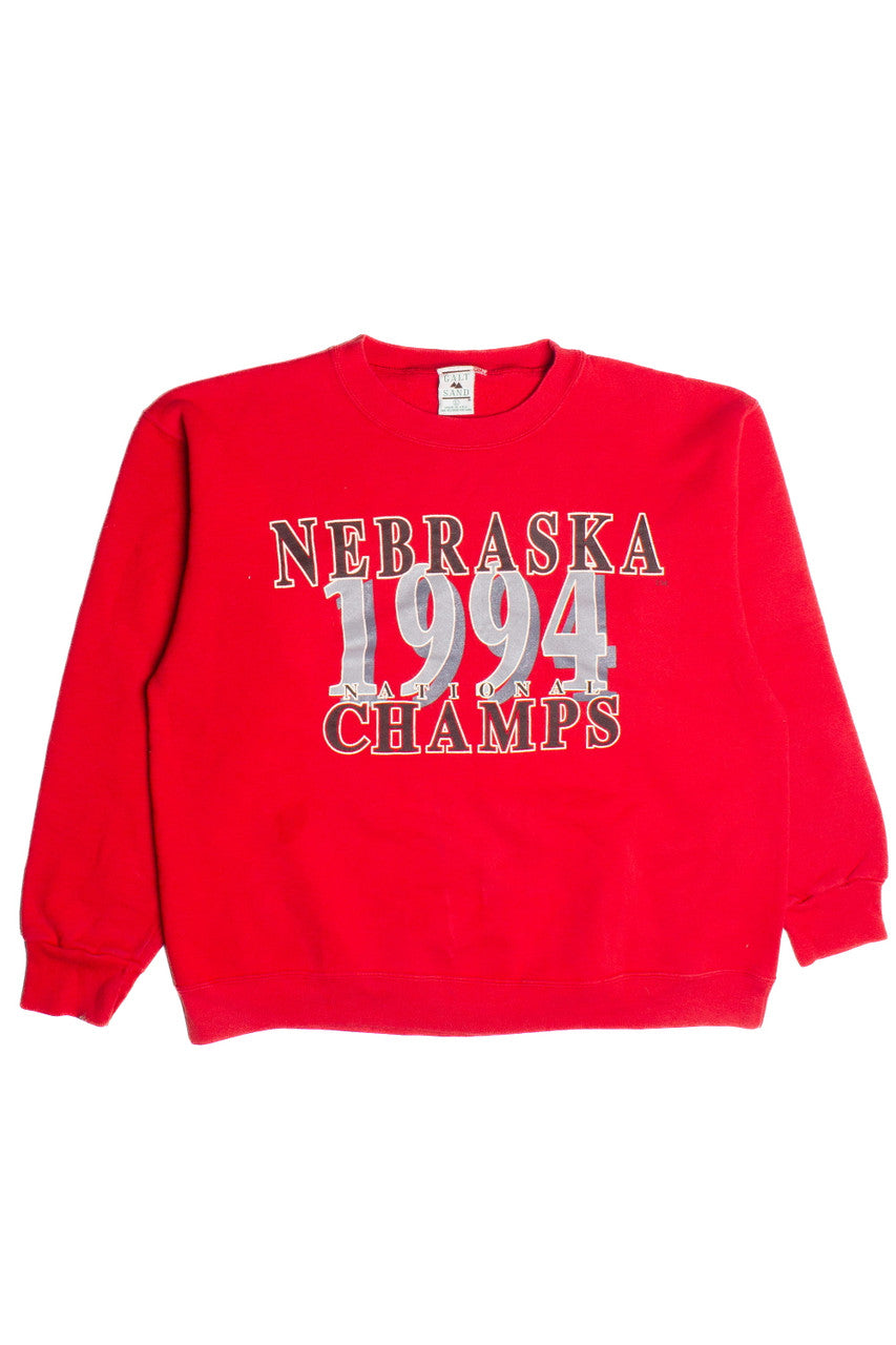 Vintage Nebraska Champs Sweatshirt (1990s) 8765