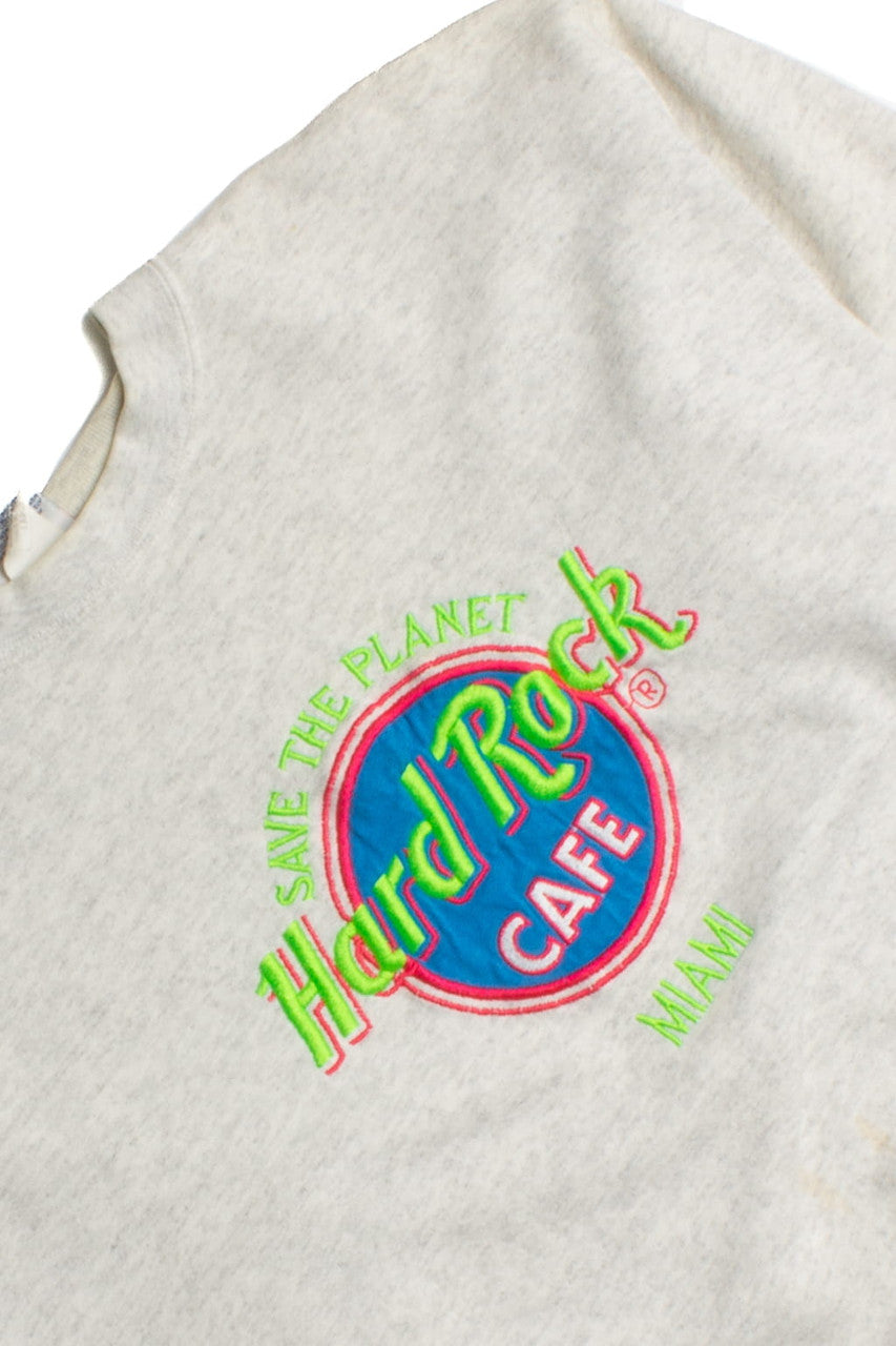 Vintage Hard Rock Cafe Miami Sweatshirt (1990s) 8808