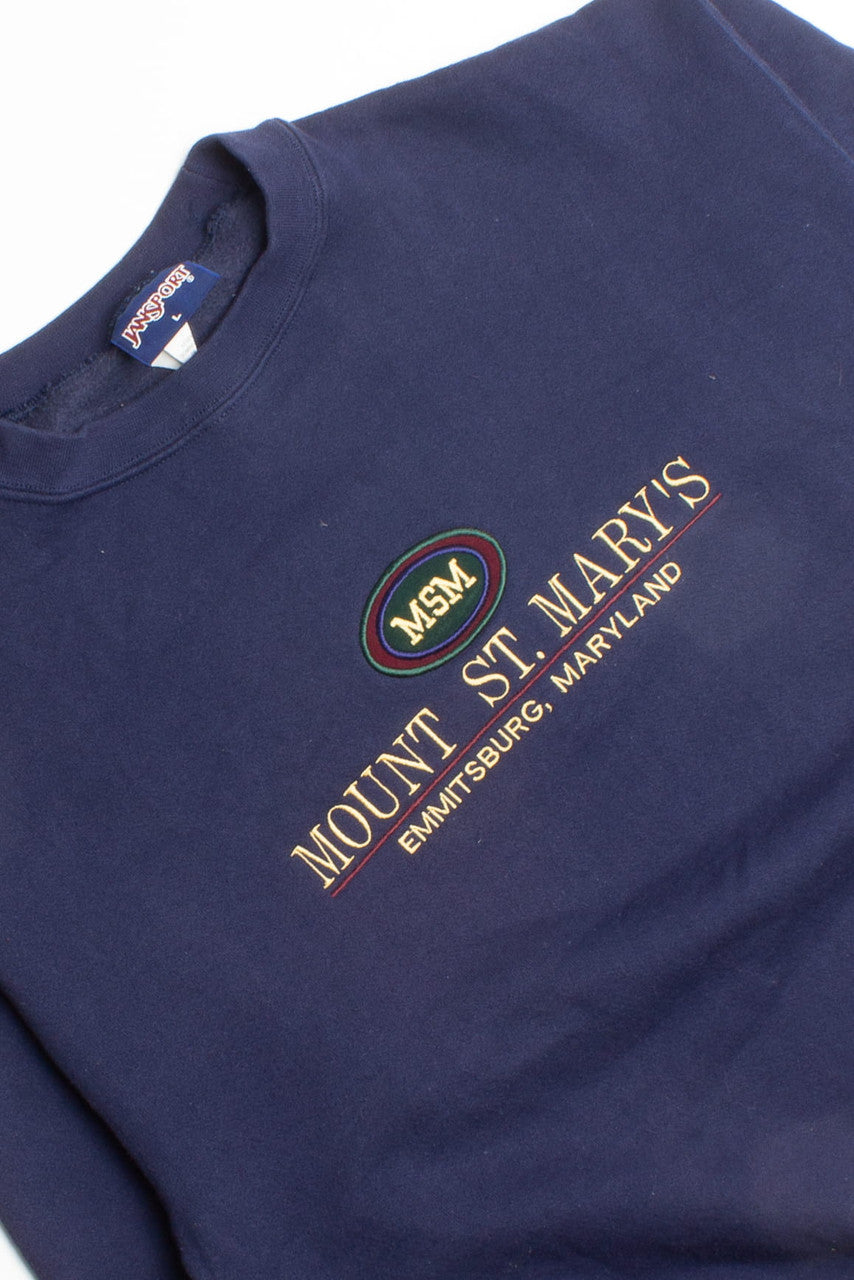 Vintage Mount St. Mary's Sweatshirt (1990s) 8842