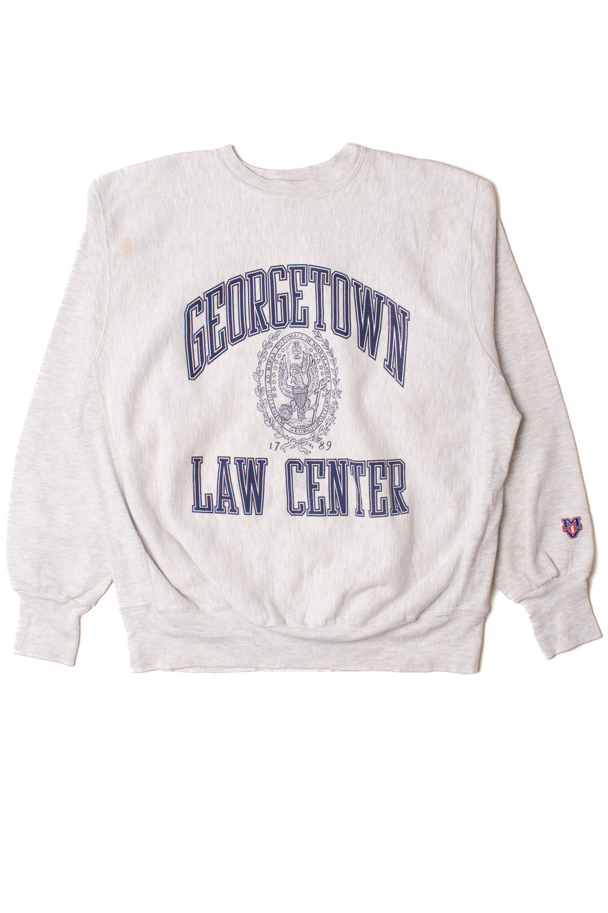 Vintage Washington D.C. Georgetown Law Center Sweatshirt