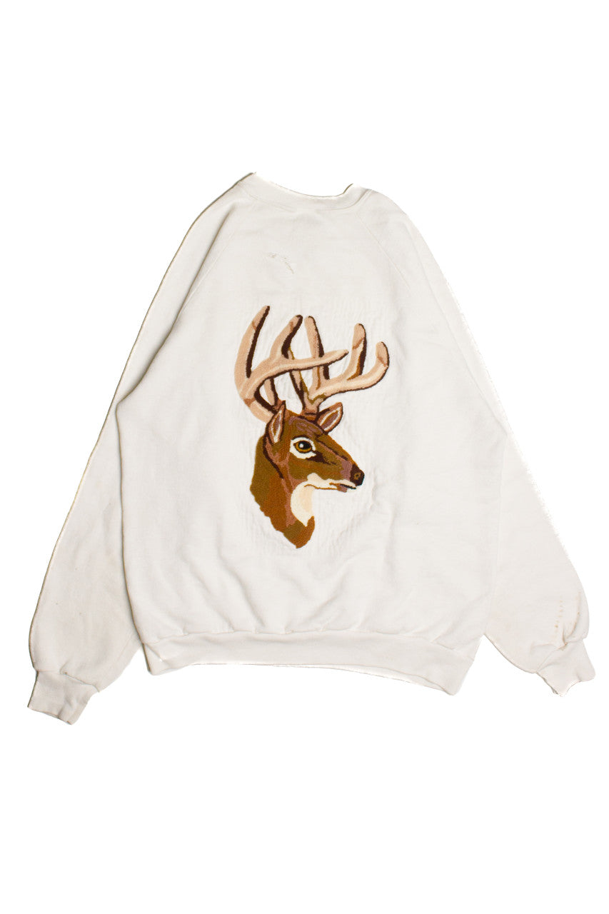 Vintage Missouri Pheasant & Deer Sweatshirt (1980s) 8944