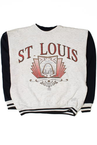 Vintage St. Louis Sweatshirt With Hidden Pockets
