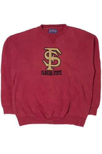 Vintage Florida State Embroidered Logo Sweatshirt