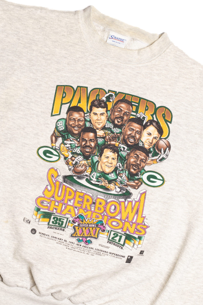 1997 Super Bowl XXXI Sweatshirt 9013