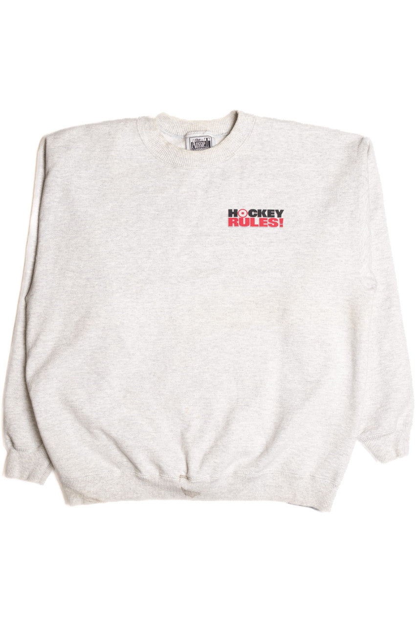 Hockey Rules Sweatshirt 9072