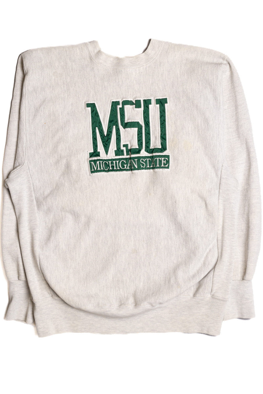 MSU Michigan State Heavy Sweatshirt 9106