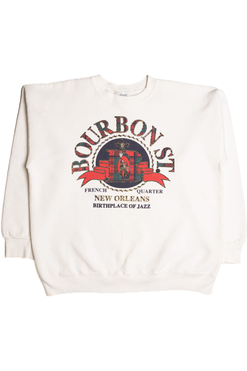 Bourbon St. New Orleans Sweatshirt 9123