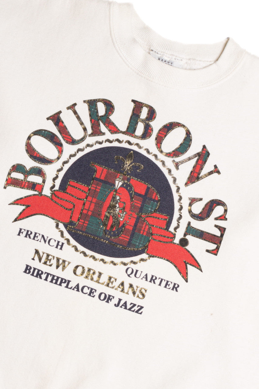 Bourbon St. New Orleans Sweatshirt 9123