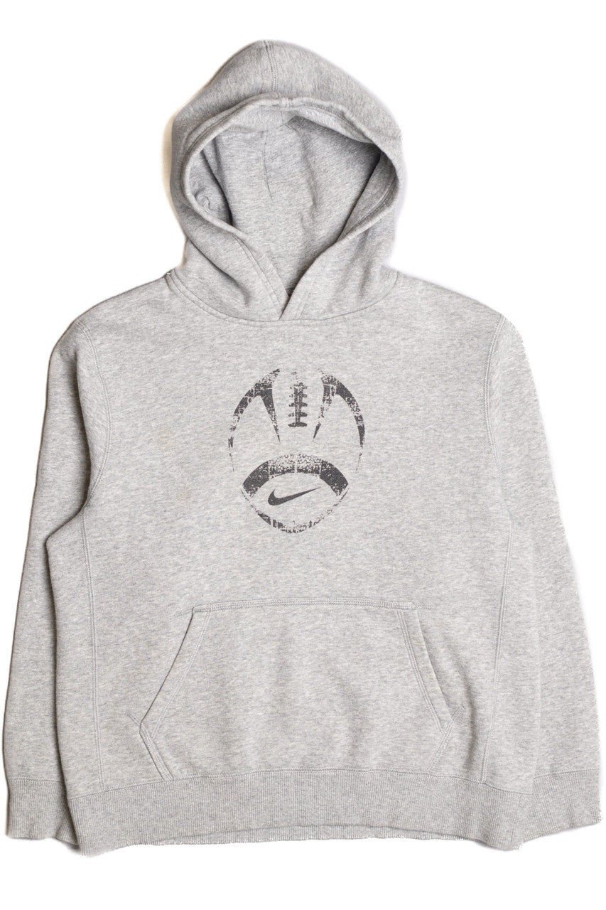 Nike Football Gray Hoodie 9239