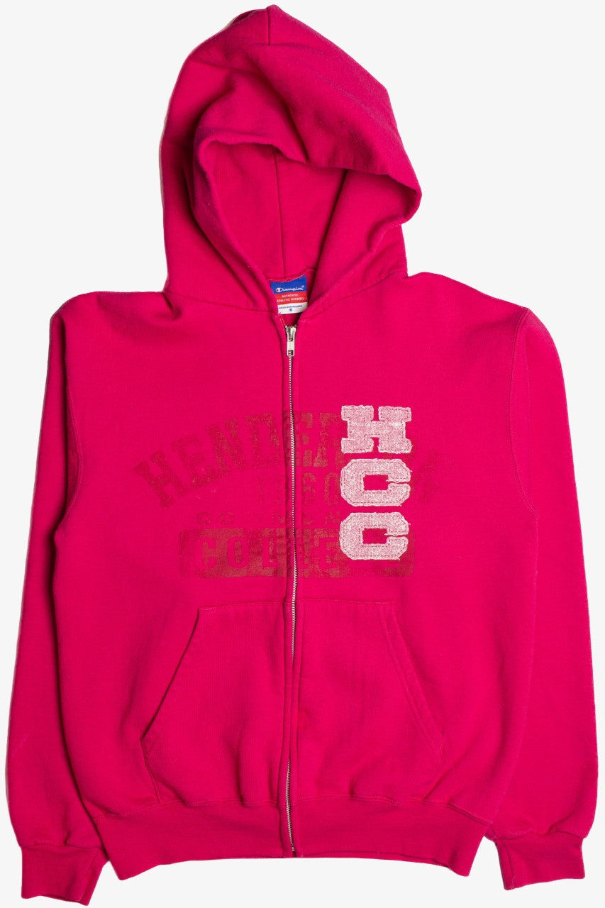 Pink Full Zip Hoodie 9242