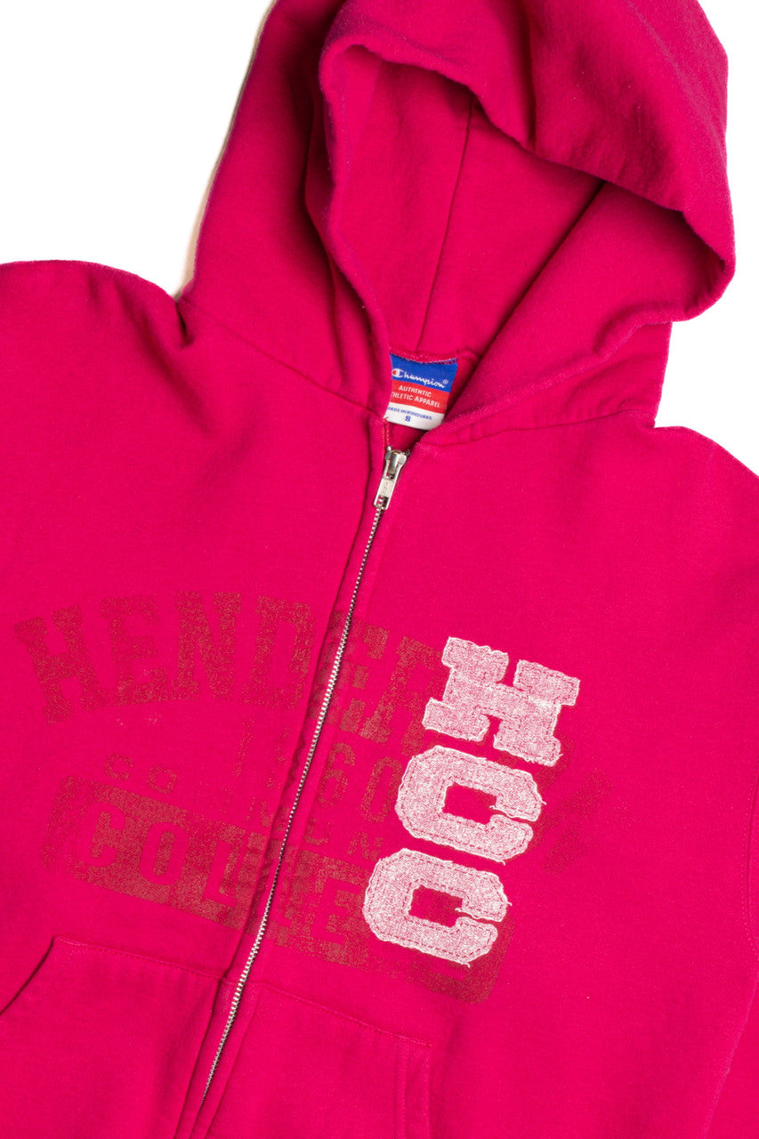 Pink Full Zip Hoodie 9242