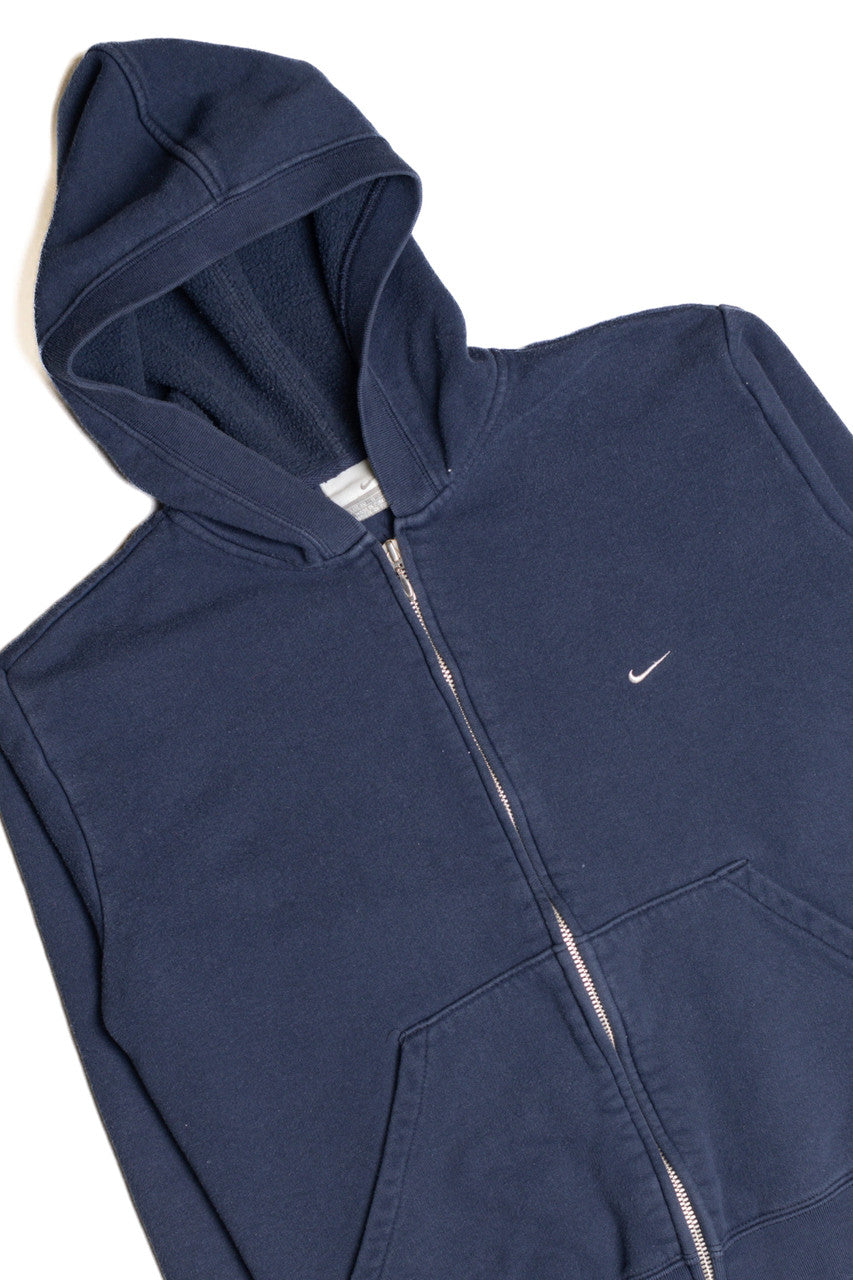 Dark Blue Full Zip Hoodie 9247