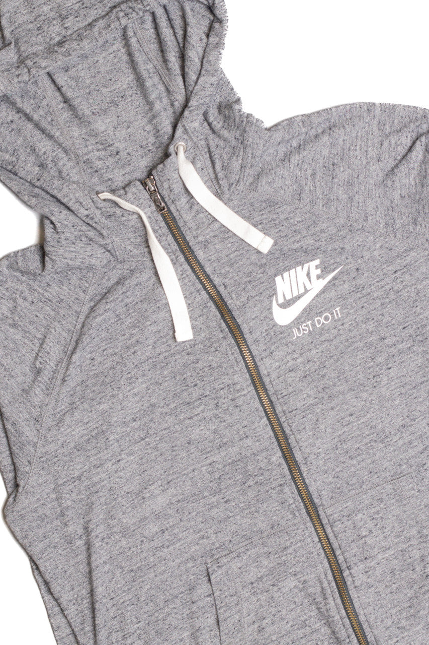 Gray Nike Full Zip Hoodie 9258