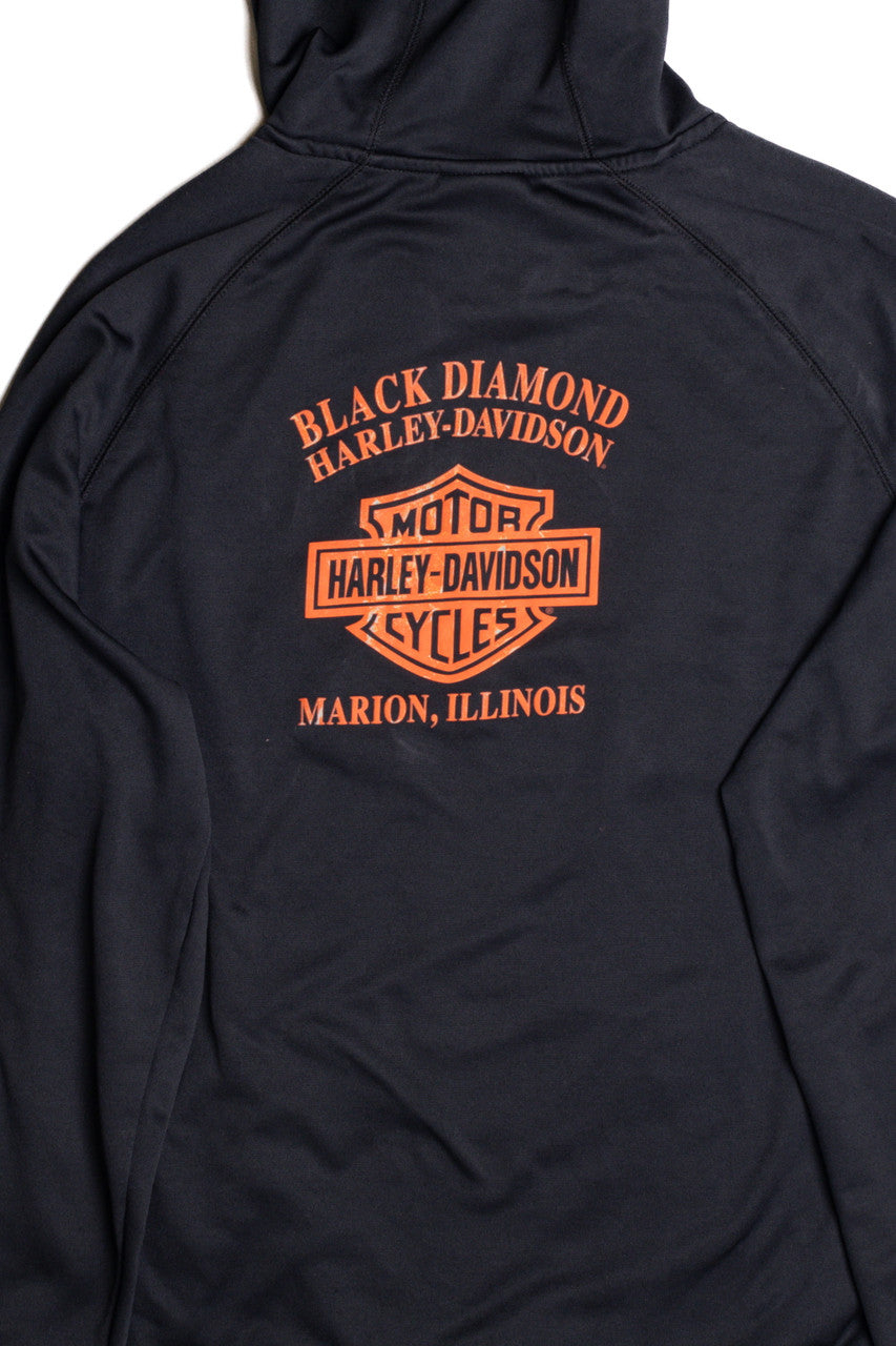 Black Diamond Harley Davidson Hoodie 9267