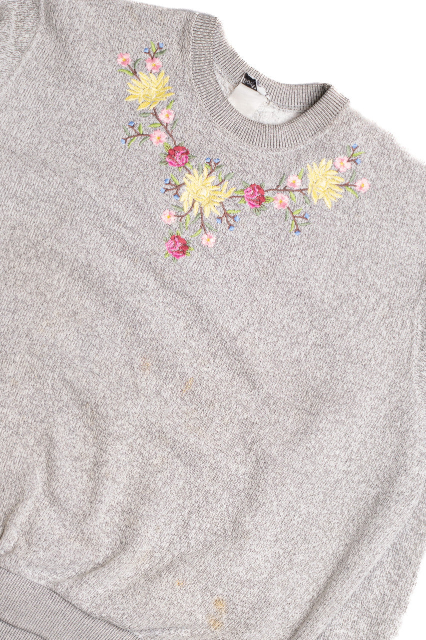 Floral Sweatshirt 9328