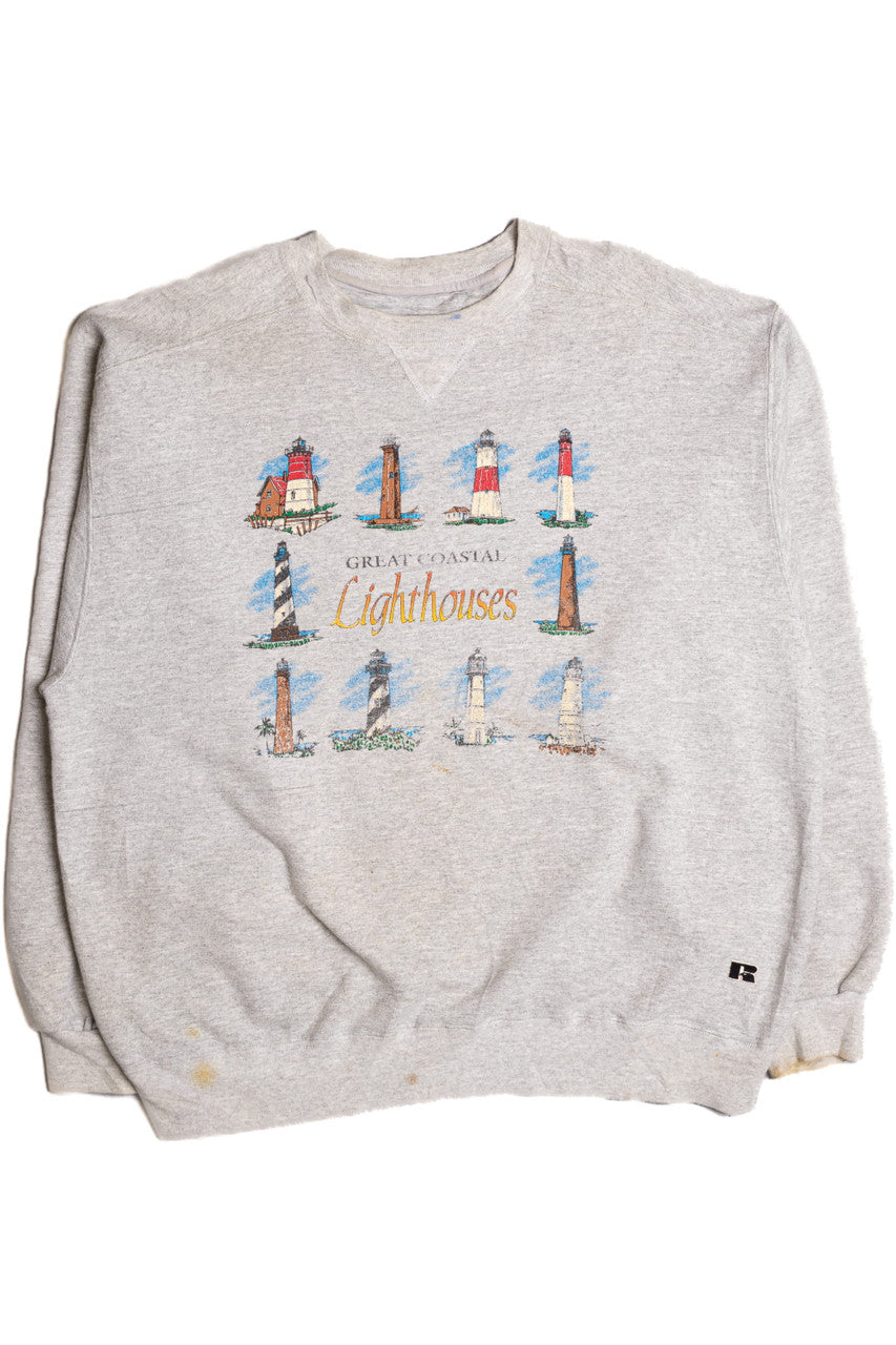 Great Coastal Lighthouses Sweatshirt 9332