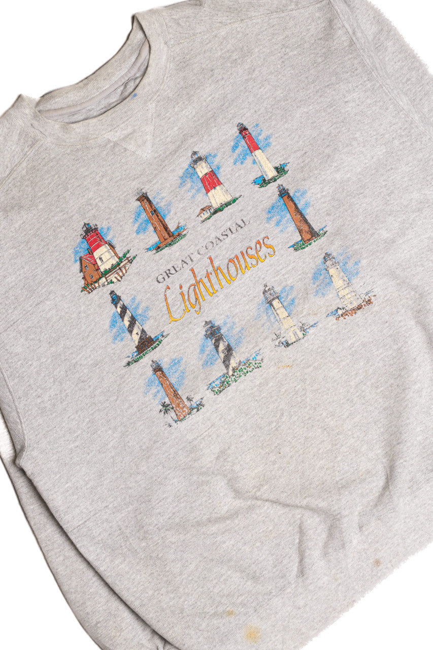 Great Coastal Lighthouses Sweatshirt 9332