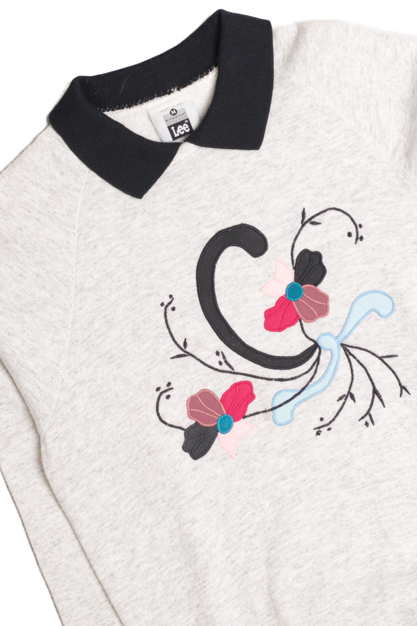 Lee Flower Sweatshirt 9365