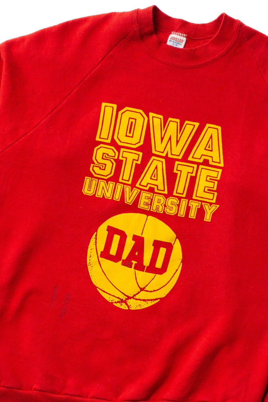 Vintage Iowa State University Dad Sweatshirt (1980s)