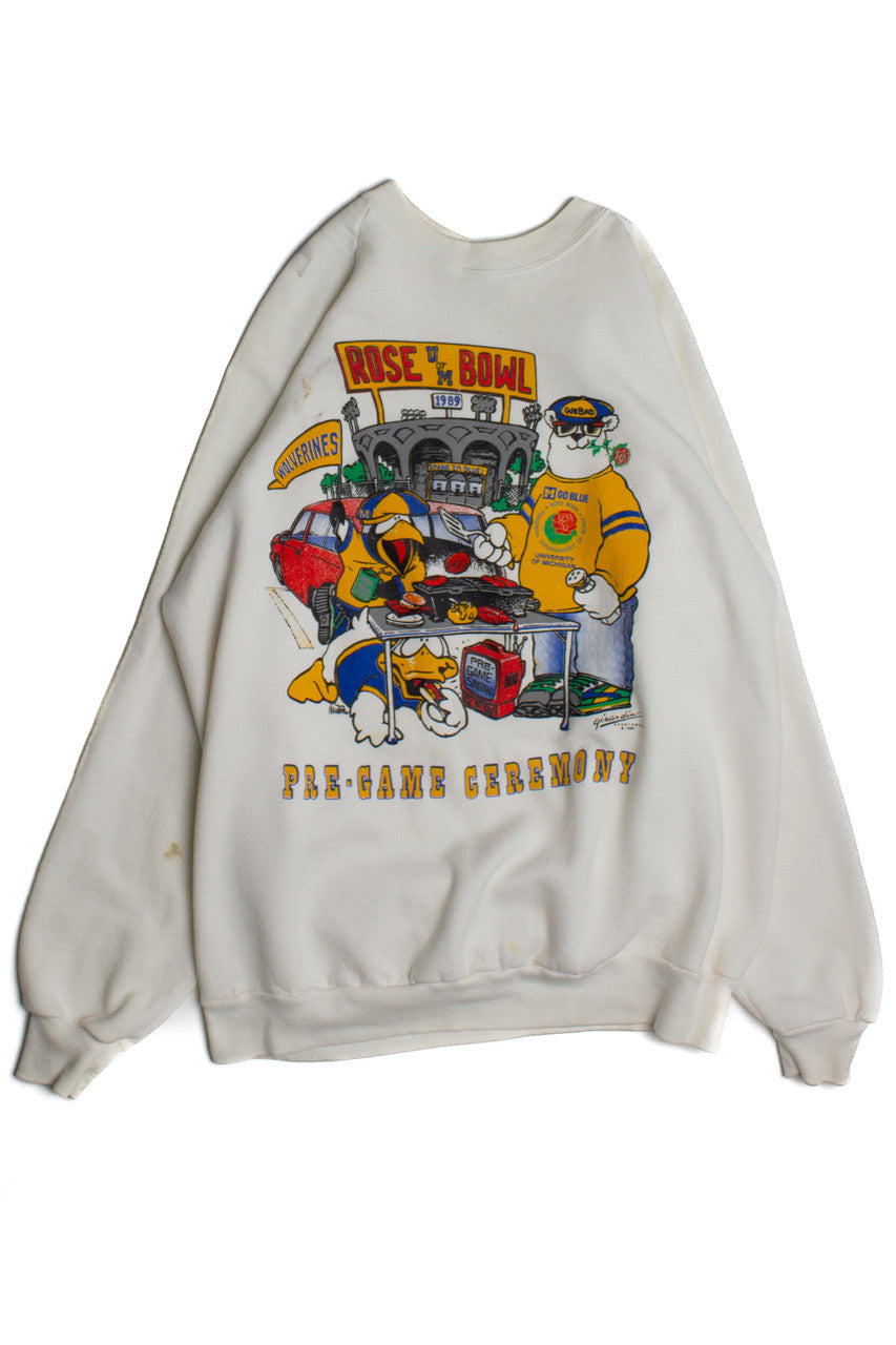 Vintage Rose Bowl Sweatshirt (1980s) 9461