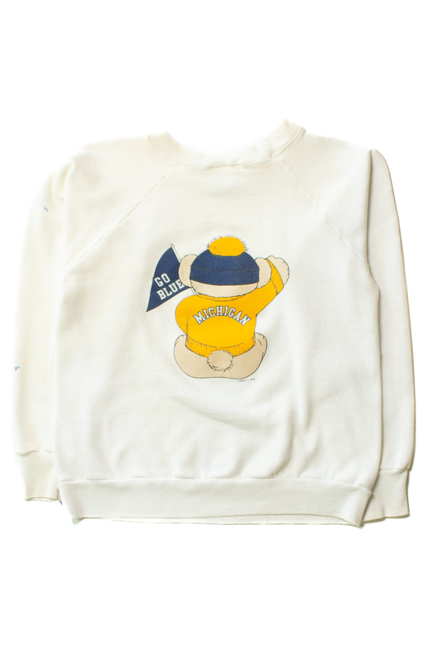 Vintage Bear Hugs From Michigan Sweatshirt (1980s)
