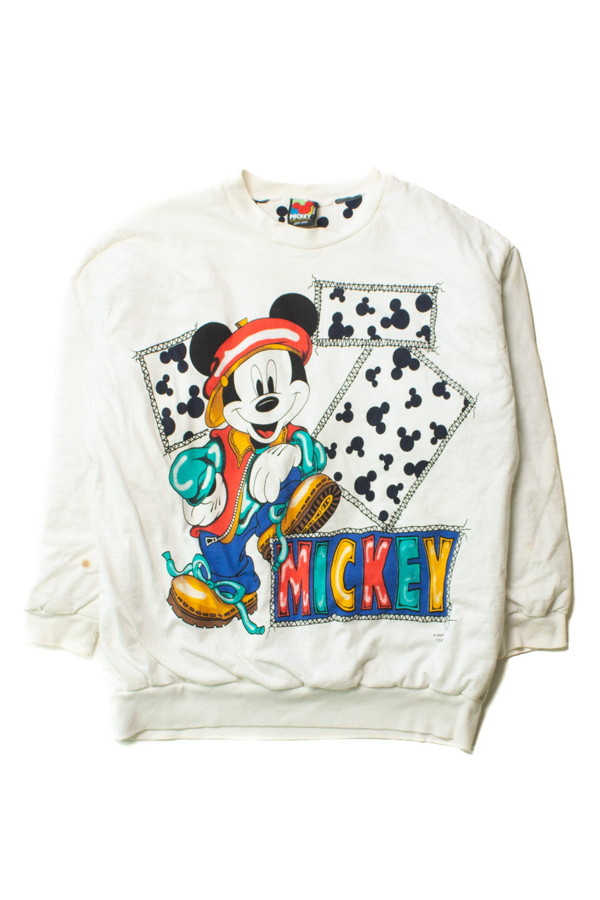 Vintage Padded Rad Mickey Sweatshirt (1990s)