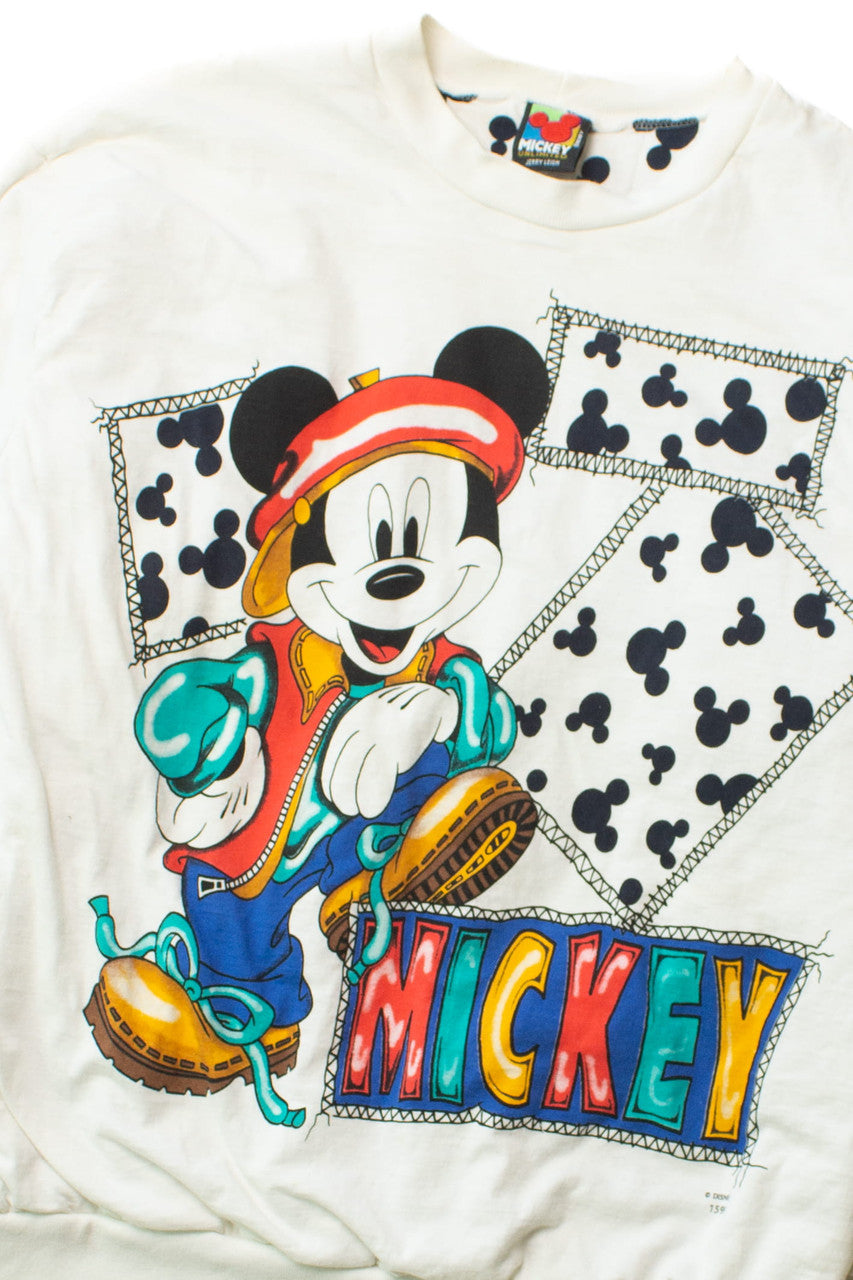 Vintage Padded Rad Mickey Sweatshirt (1990s)