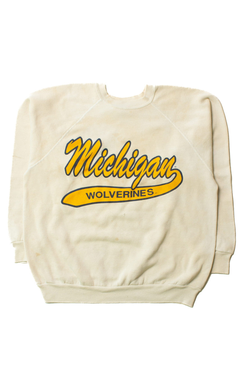 Vintage Michigan Wolverines Sweatshirt (1980s)