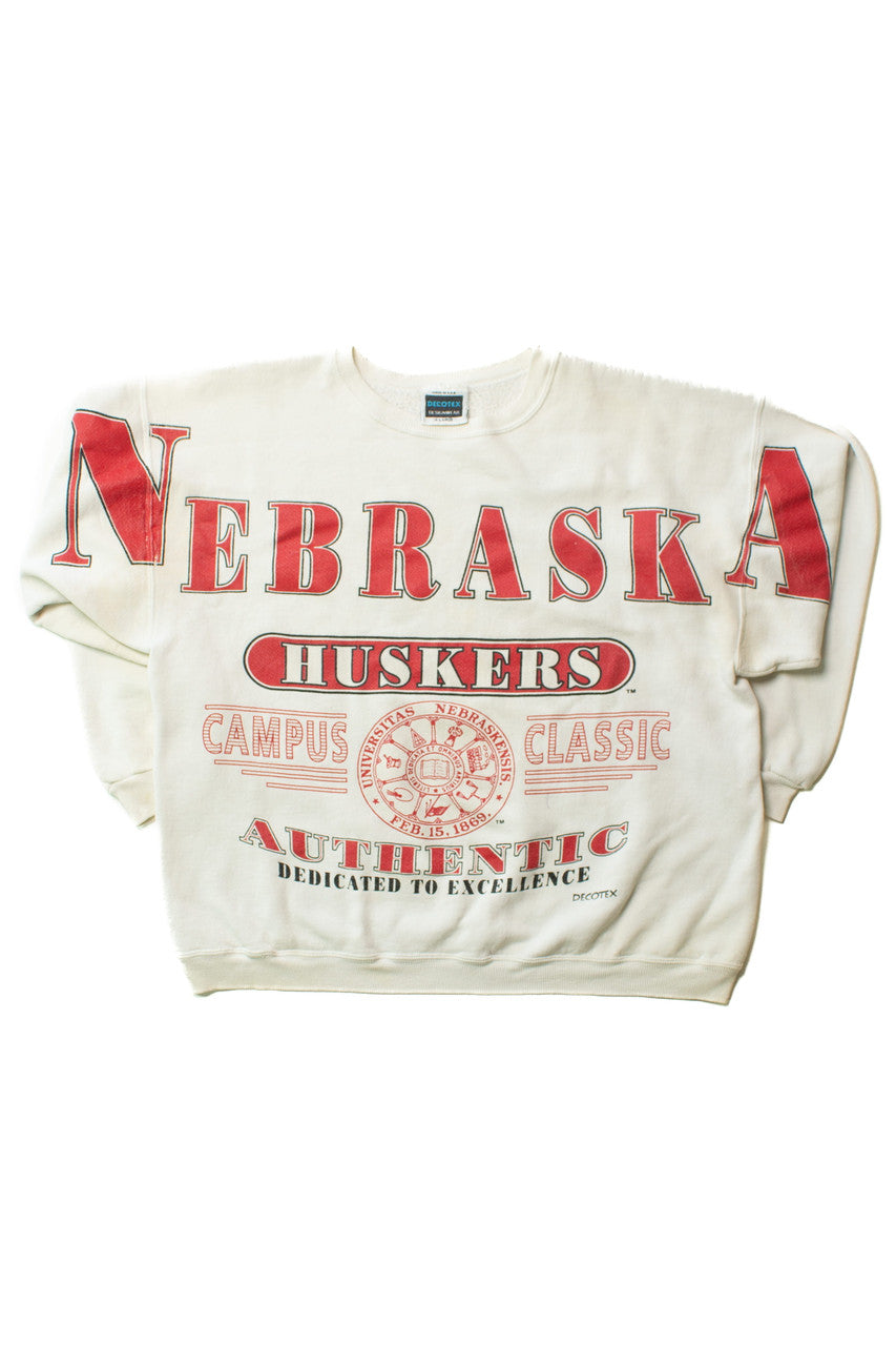 Vintage Nebraske Huskers Campus Classic Sweatshirt (1990s)