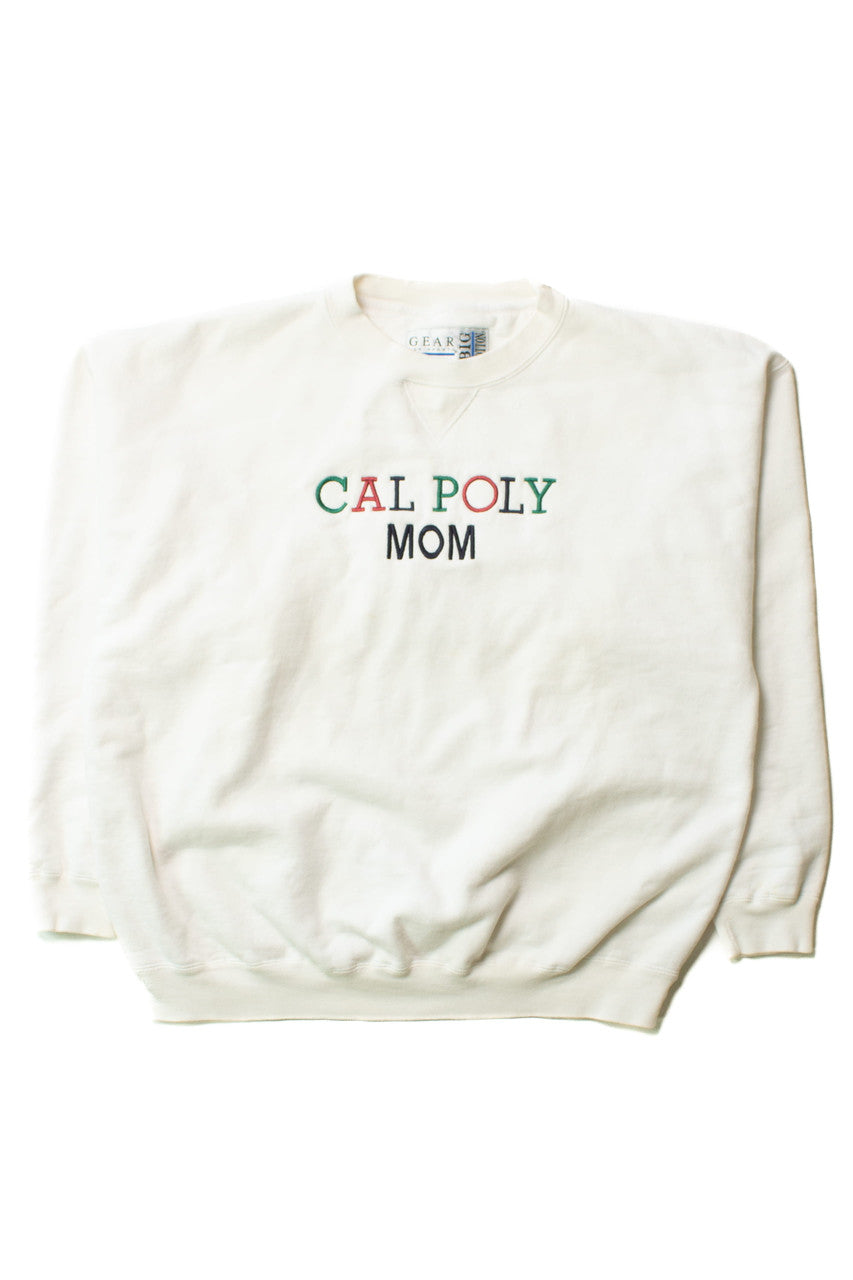 Vintage Cal Poly Mom Sweatshirt (1990s)
