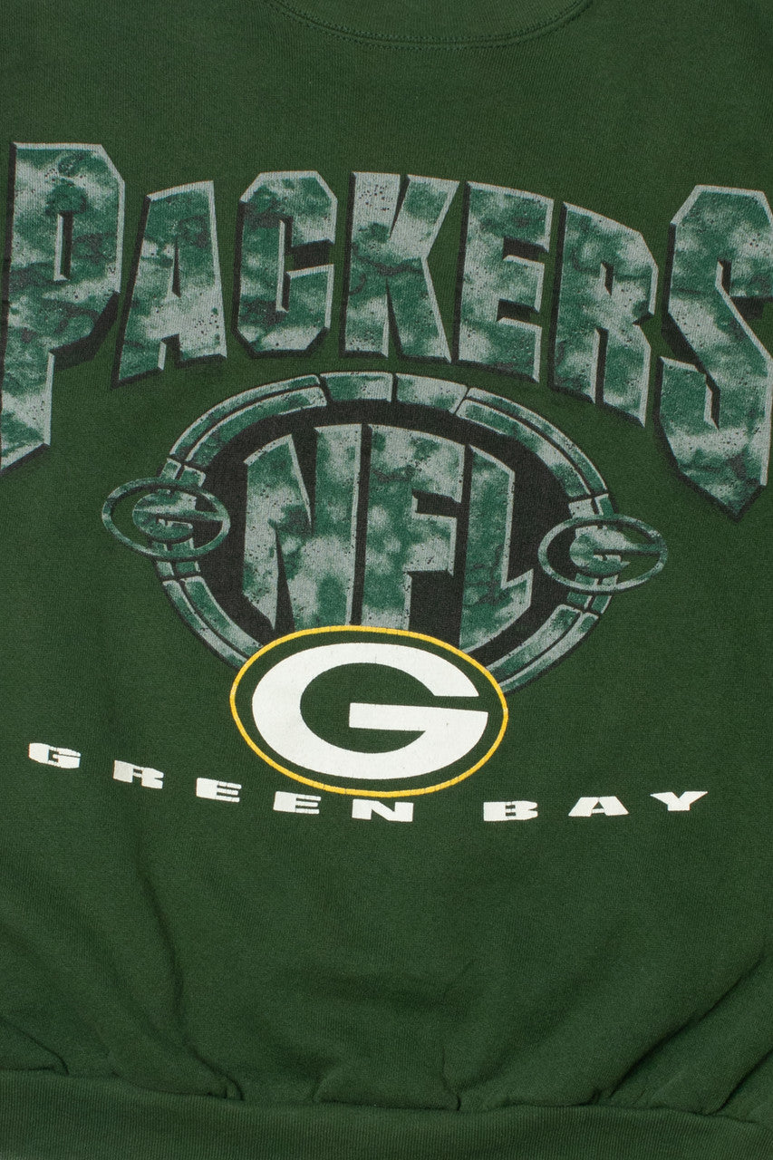 Vintage Green Bay Packers Logo 7 Sweatshirt